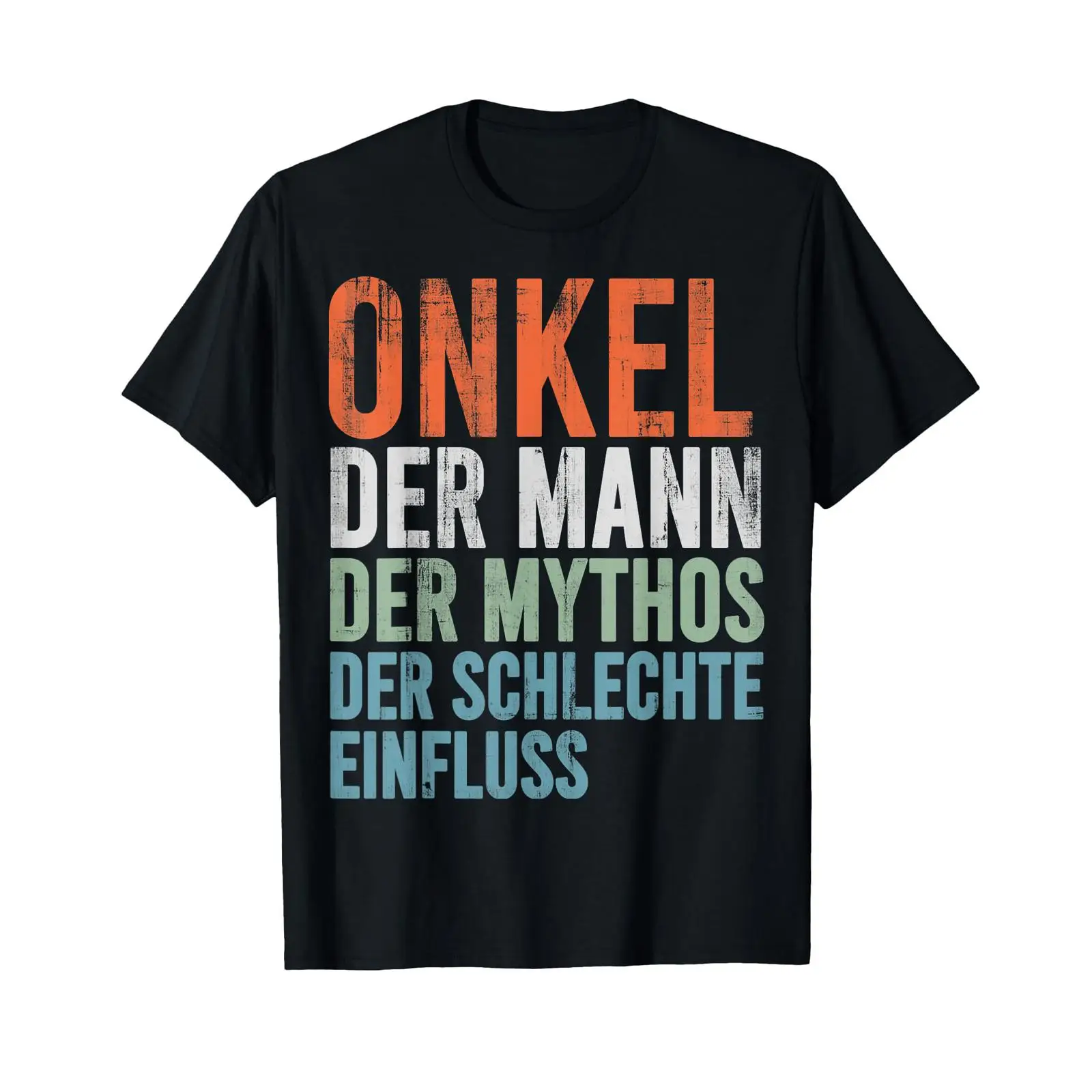 Vintage Fashion Influencer - เสื้อยืดลายกราฟิก Uncle the Man Myth Bad