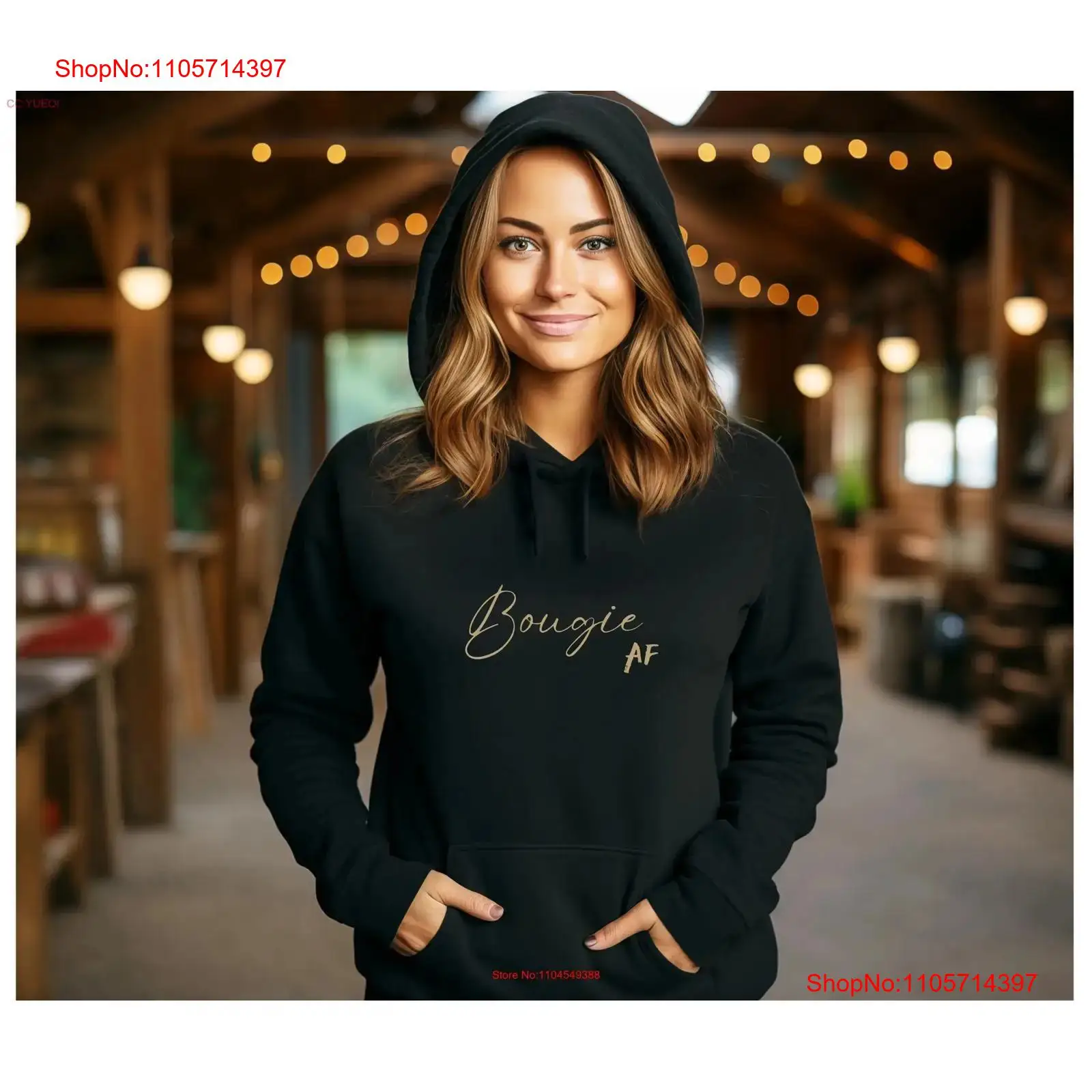 Vintage Fashion Influencer - เสื้อยืด Bougie AF สไตล์ Glam แฟชั่นอินฟลูเอนเซอร์