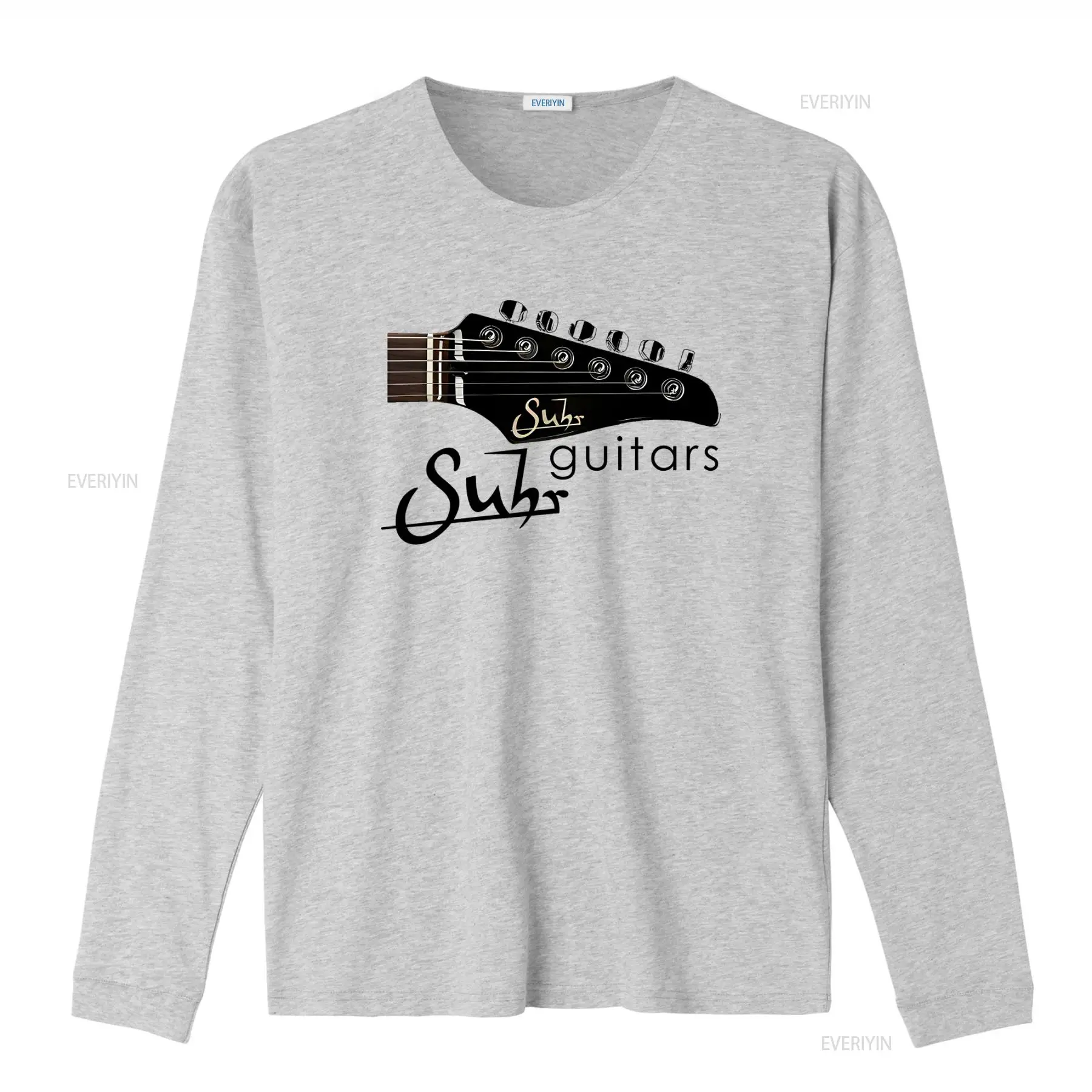 เสื้อยืดพิมพ์ลายโลโก้กีตาร์ Su - Vintage Fashion Logo บทวิจารณ์และราคา