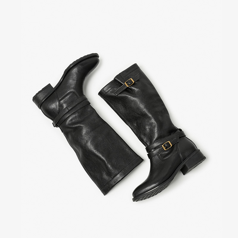 BEAUTODAY รองเท้าบูทยาวผู้หญิง - Vintage Old Fashion บทวิจารณ์และราคา