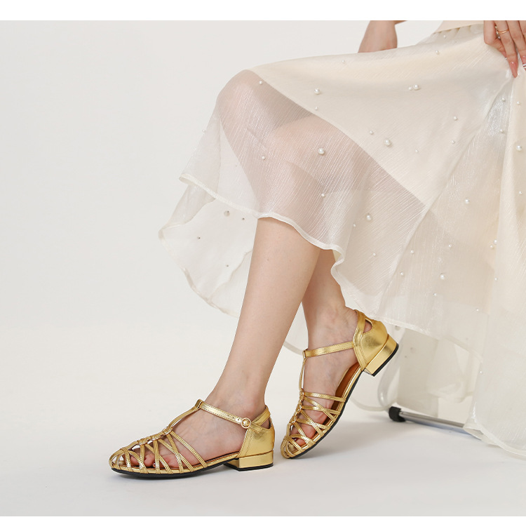 รองเท้าแตะรัดส้นแบบโรมันสำหรับ - Vintage Fashion Plus Size บทวิจารณ์และราคา
