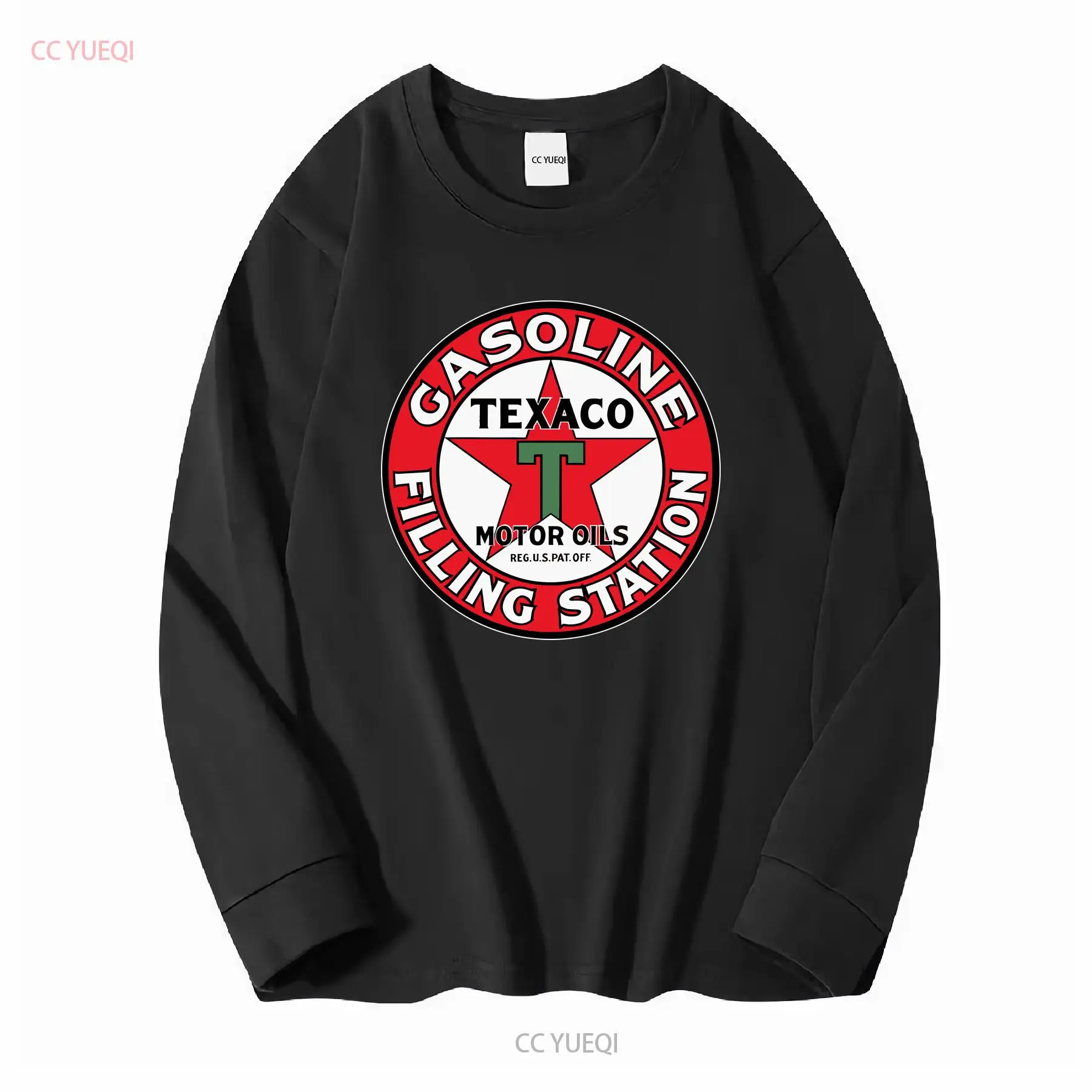 ใหม่ VINTAGE TEXACO น้ํามันบริ - Vintage Fashion Logo บทวิจารณ์และราคา