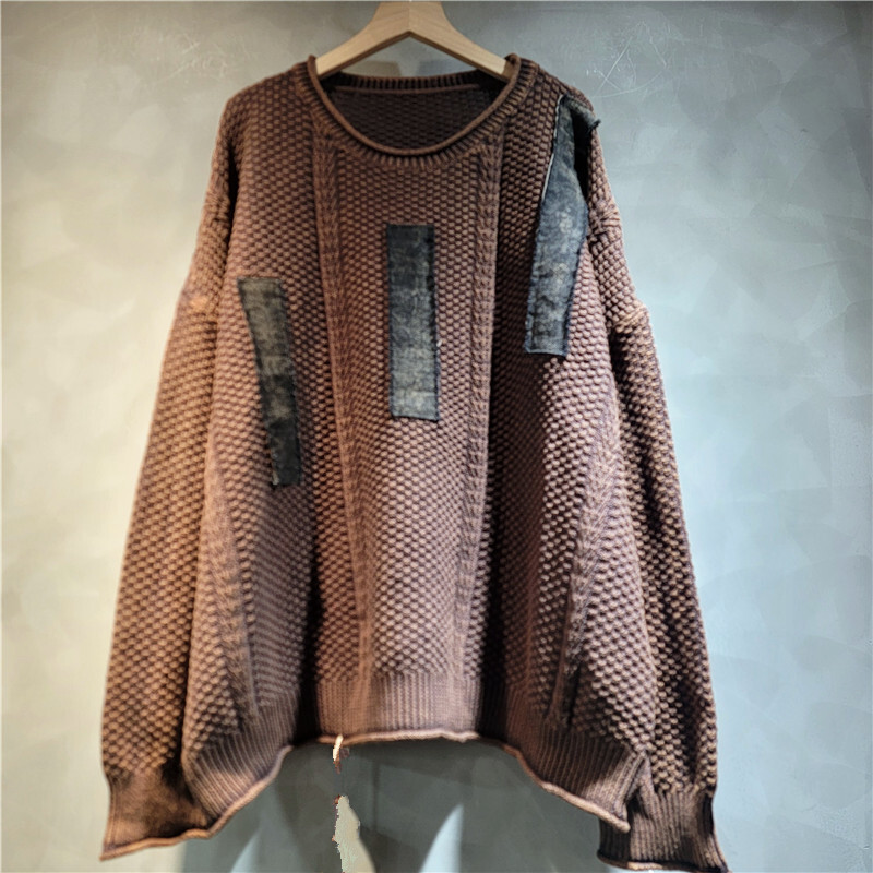 เสื้อสเวตเตอร์ถักสไตล์วินเทจ W - Vintage Fashion Influencer บทวิจารณ์และราคา