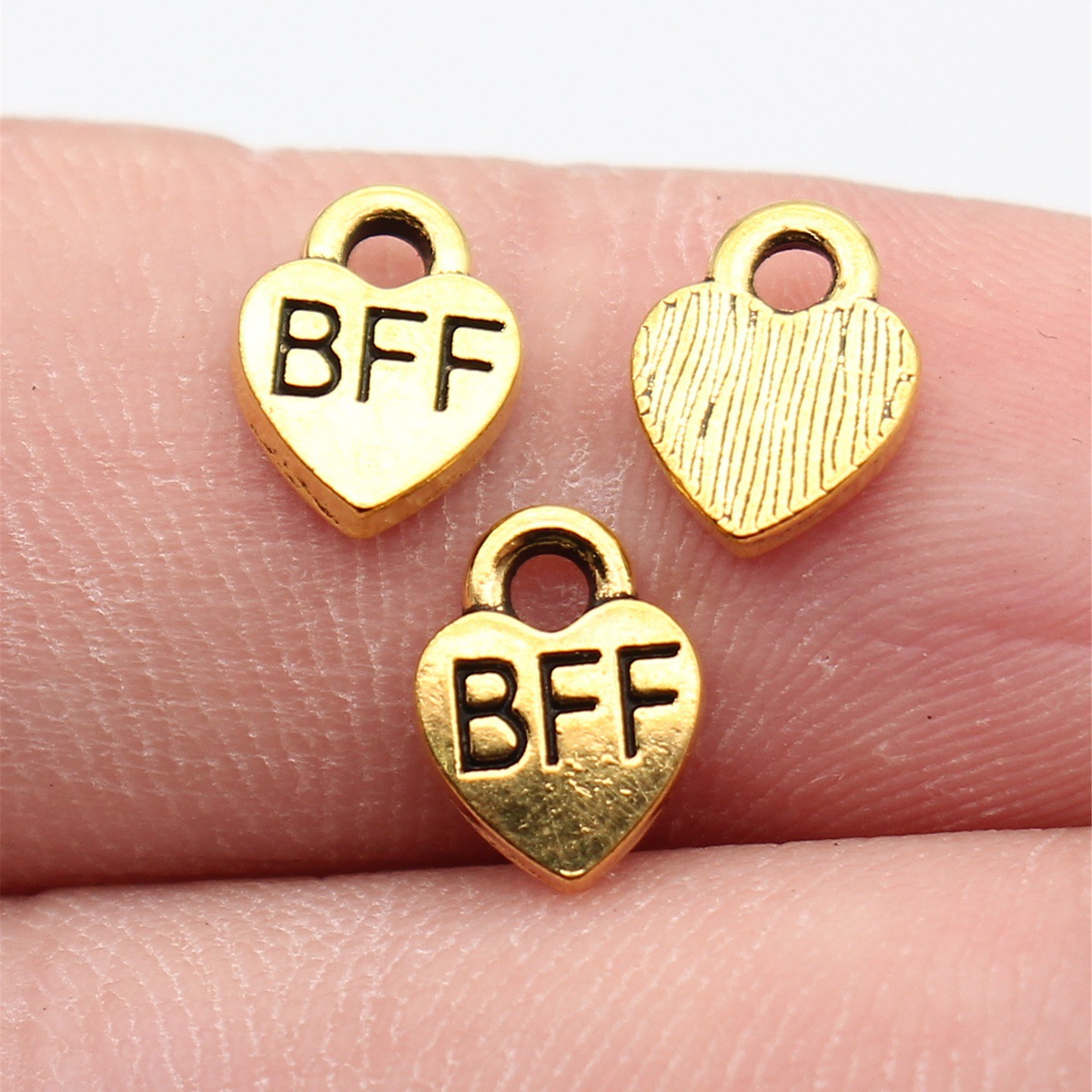 40 ชิ้น 9.3x7 มม. สีทองโบราณ B - Vintage Fashion Stores บทวิจารณ์และราคา