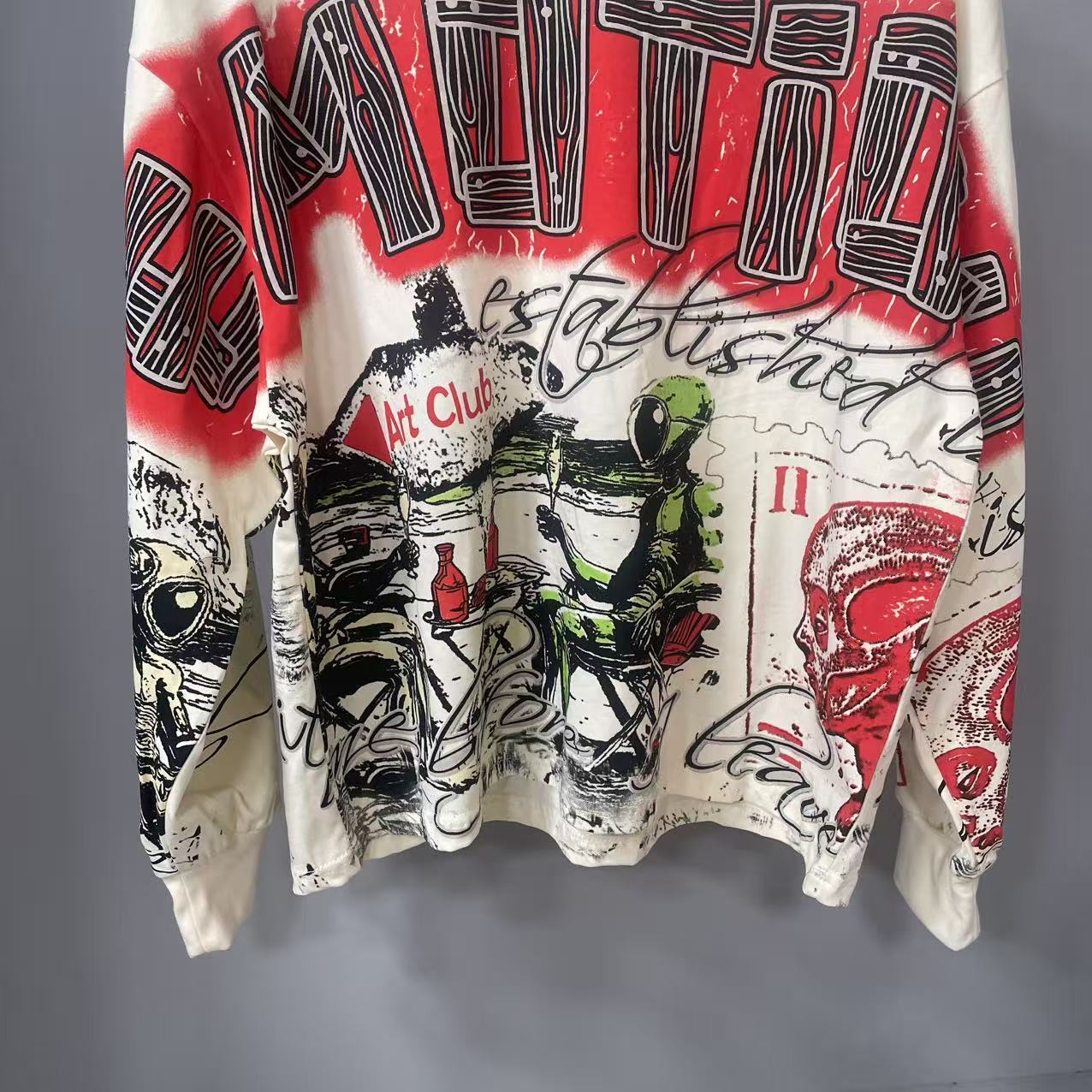 เสื้อยืดแขนยาวดีไซน์เนอร์คุณภา - Vintage Old Fashion บทวิจารณ์และราคา
