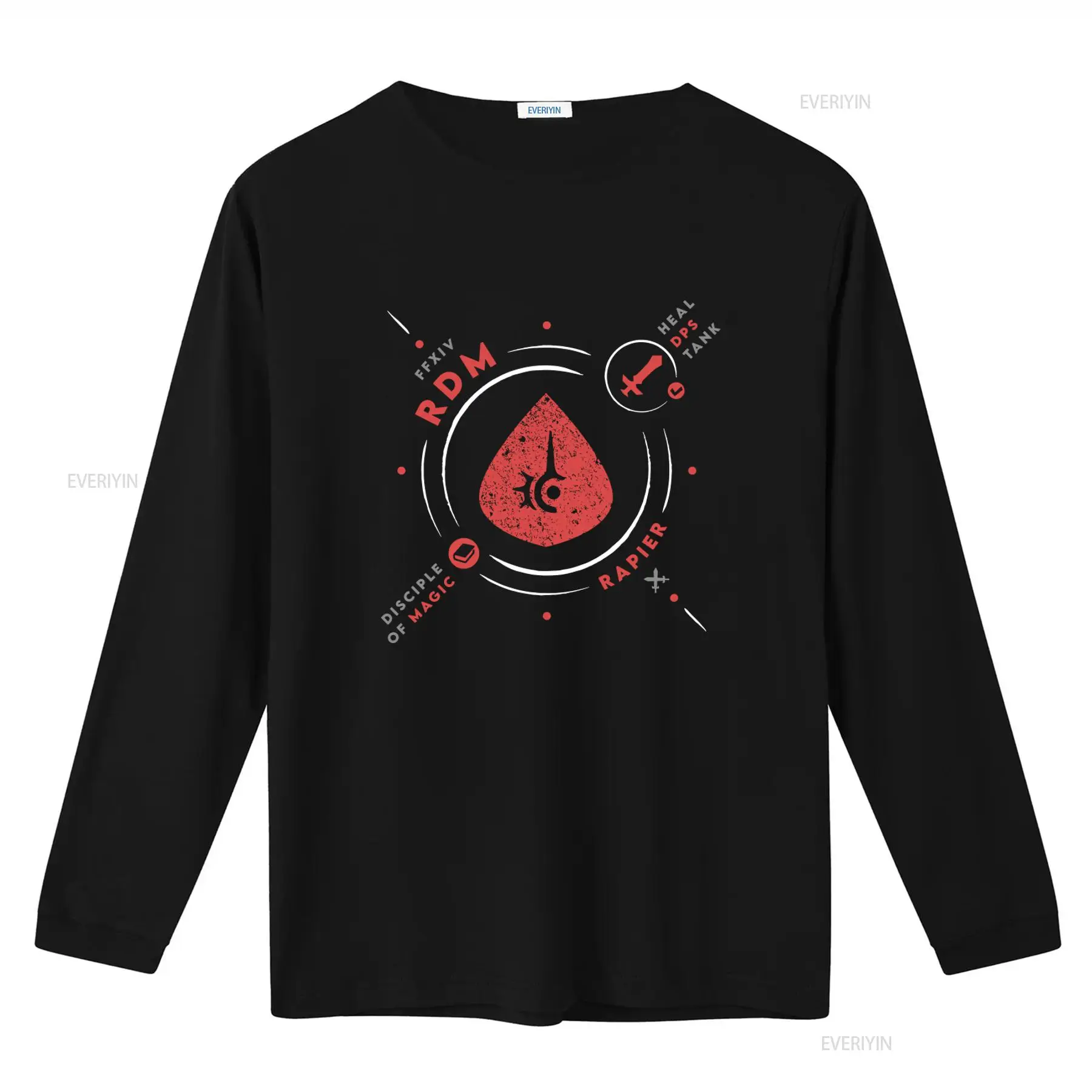 เสื้อยืดลายกราฟิกวินเทจ FFXIV  - Vintage Fashion Jobs บทวิจารณ์และราคา