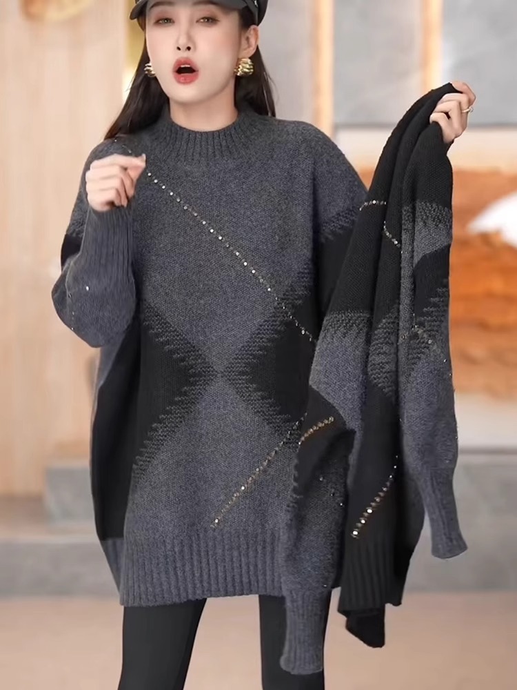 เสื้อกันหนาวถักไหมพรมผู้หญิง แ - Vintage Fashion Hong Kong บทวิจารณ์และราคา