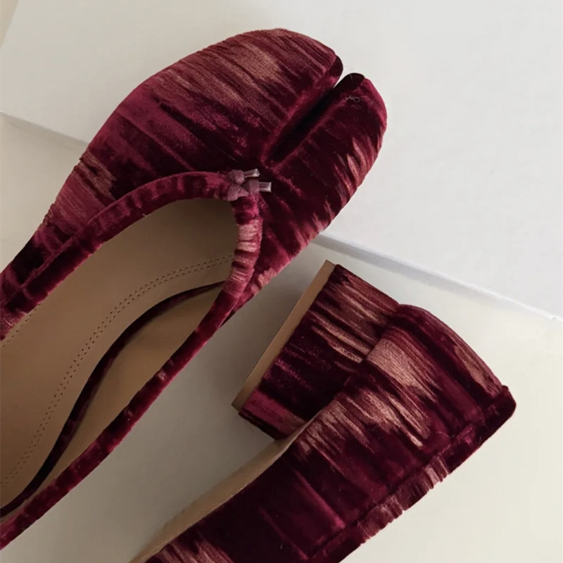 รองเท้าบัลเล่ต์ผู้หญิงแบบสวม ด - Vintage Old Fashion บทวิจารณ์และราคา