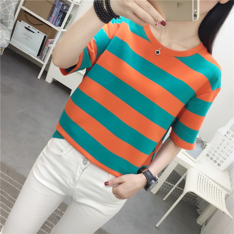 เสื้อยืดเด็กผู้หญิงแขนสั้นลายท - Vintage Fashion Influencer บทวิจารณ์และราคา