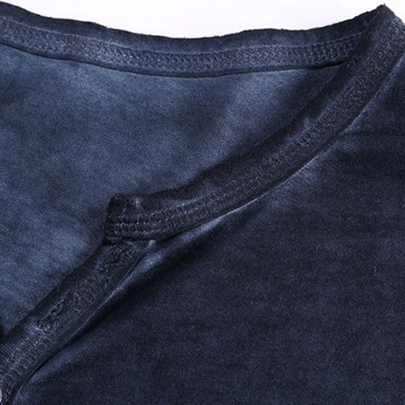 เสื้อยืดคอวีผู้ชายสไตล์วินเทจ  - Vintage Fashion Looks บทวิจารณ์และราคา