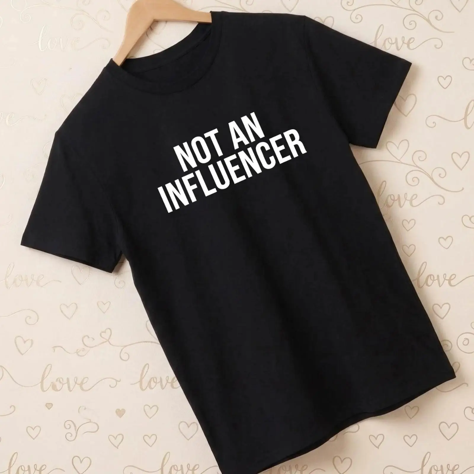 เสื้อยืด Not An Influencer พร้ - Vintage Fashion Influencer บทวิจารณ์และราคา
