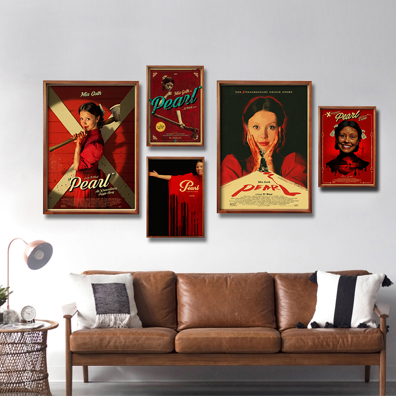 Retro Pearlโปสเตอร์2022ภาพยนตร - Vintage Fashion Wallpaper บทวิจารณ์และราคา