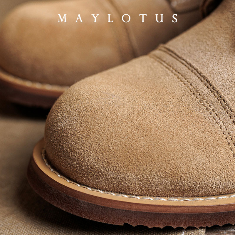 รองเท้าบูทหนังกลับแบบ Goodyear - Vintage Old Fashion บทวิจารณ์และราคา