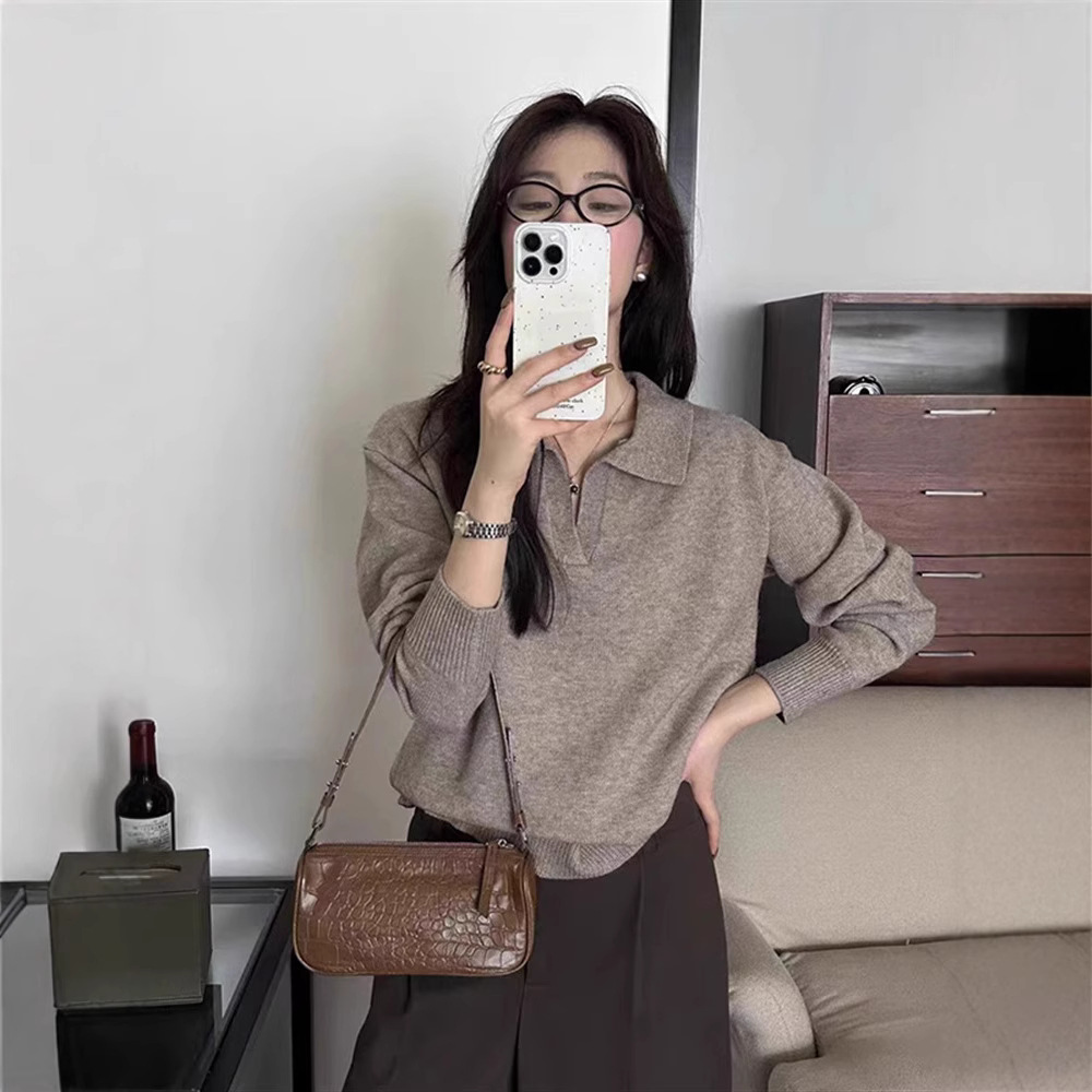 เสื้อสเวตเตอร์คอปกสำหรับผู้หญิ - Vintage Fashion Hong Kong บทวิจารณ์และราคา