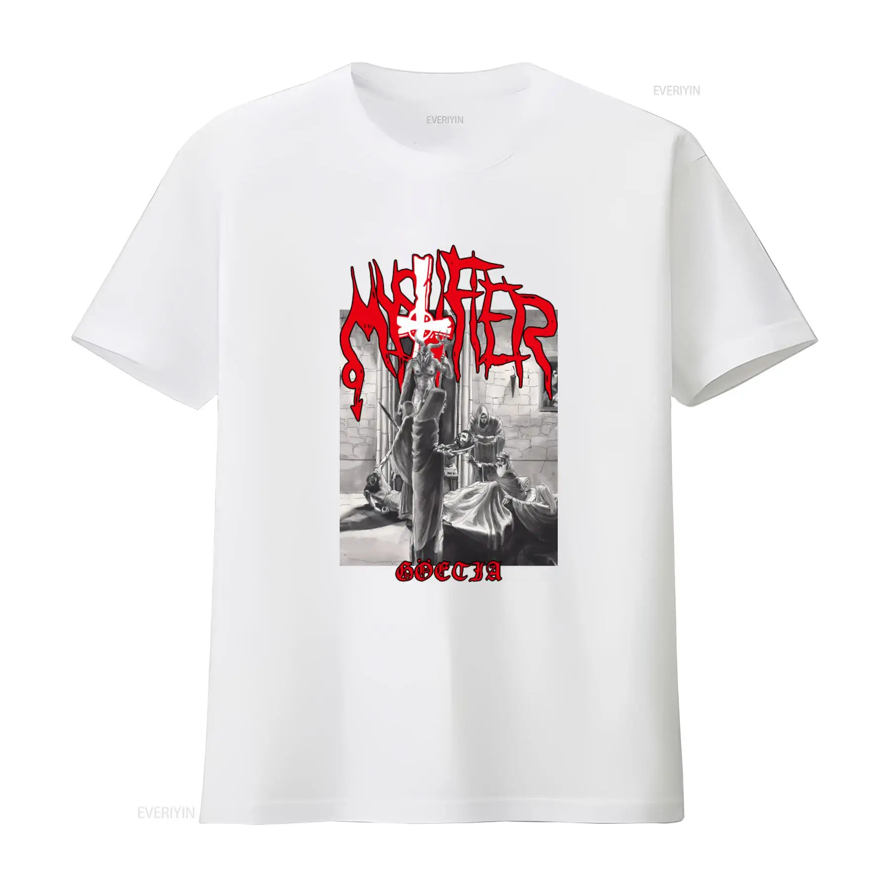 เสื้อยืดลาย Mystifier Goetia B - Vintage Fashion Influencer บทวิจารณ์และราคา